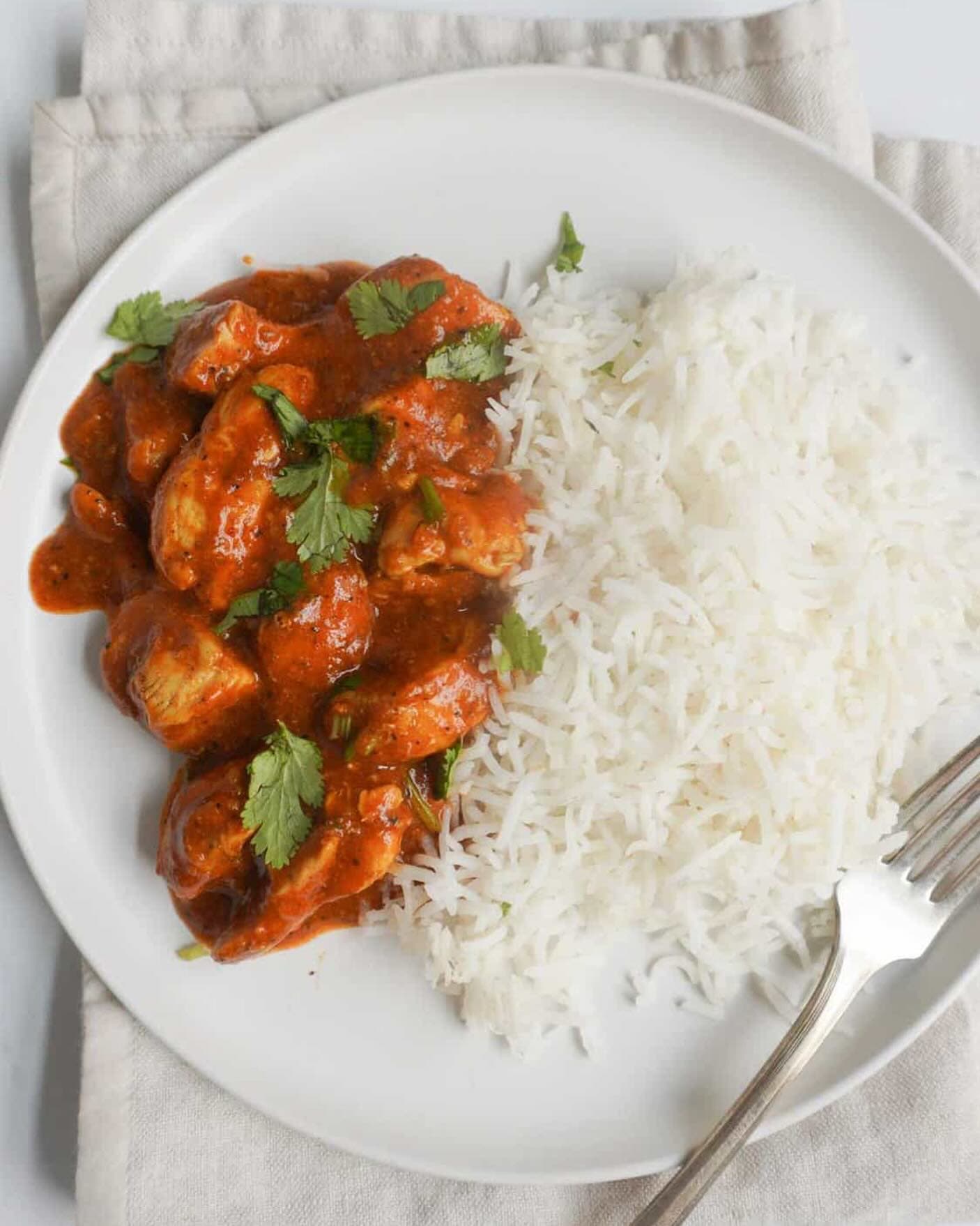 Chicken Tikka & Rice