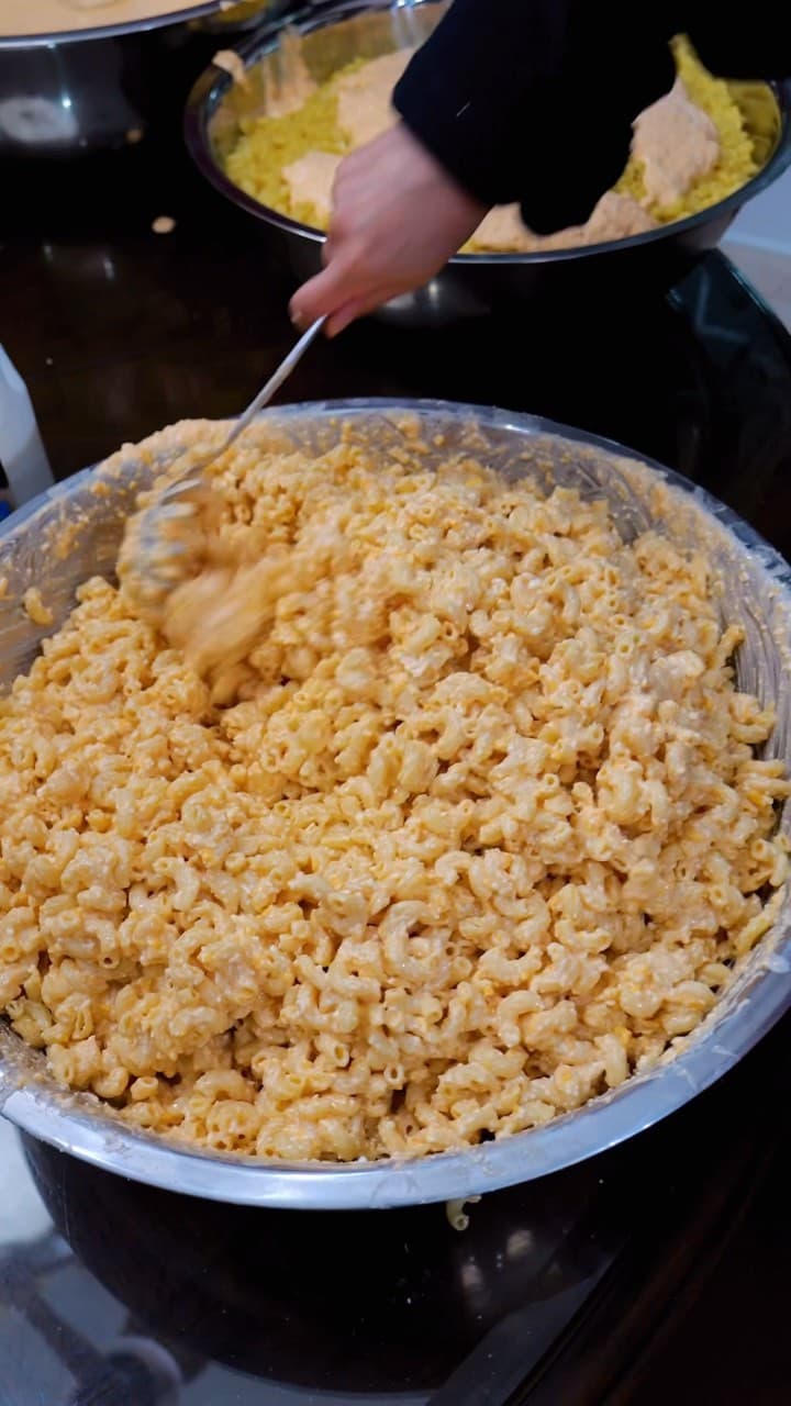 Behind the scenes cooking