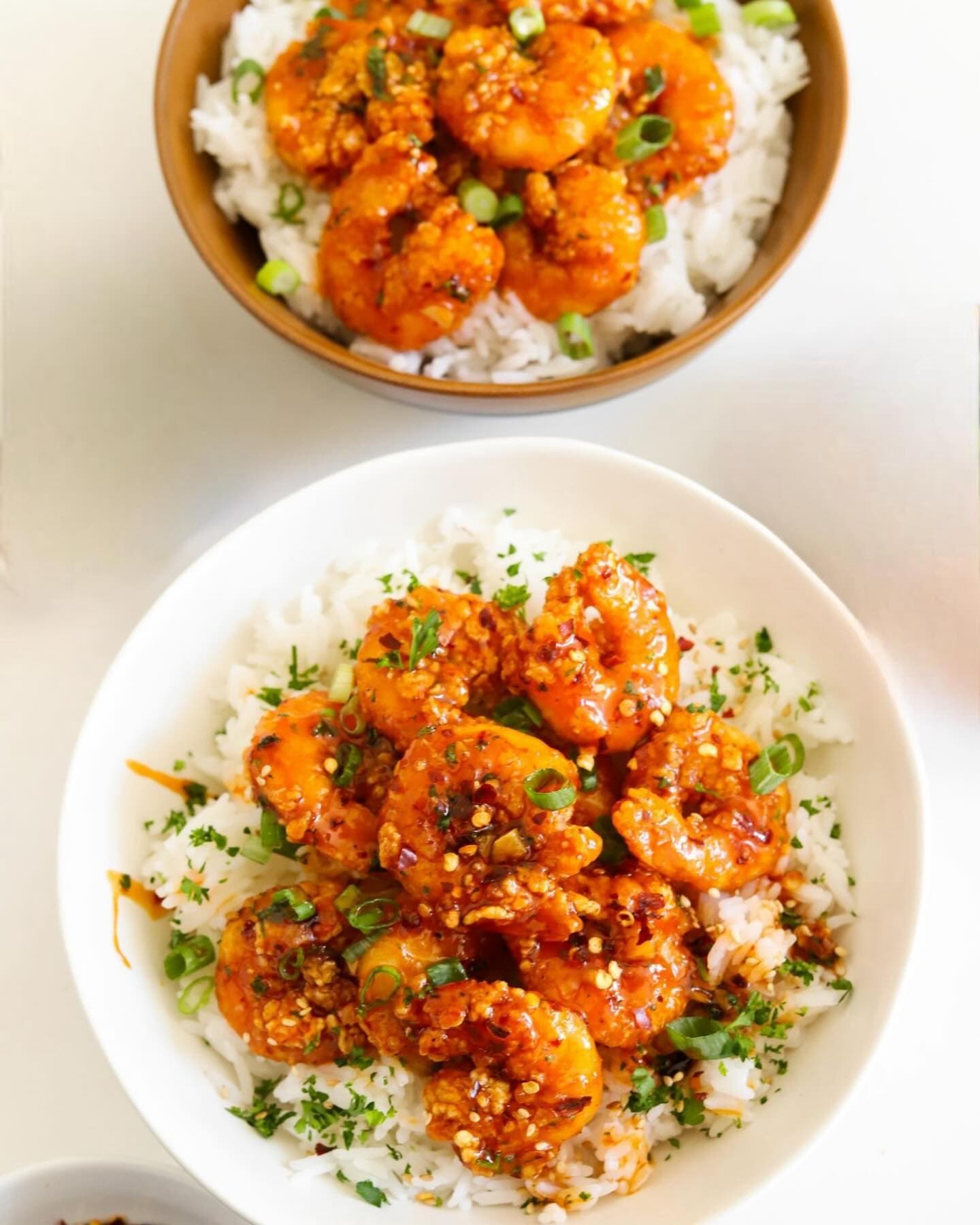Spicy Shrimp Rice Bowl